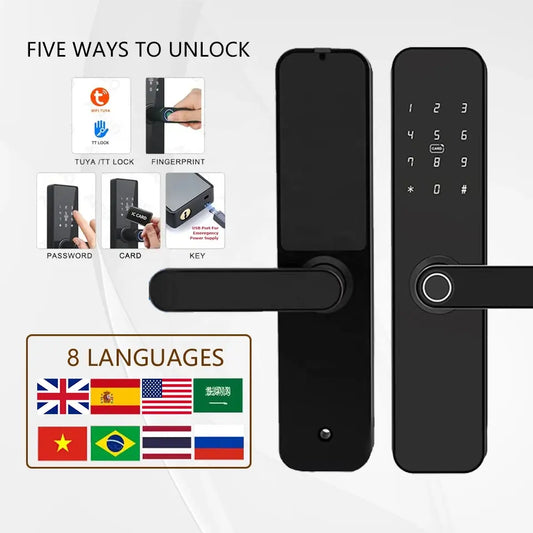 Digital face unlock door Locks