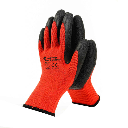 Industrial Grip Heavy Duty Safety Hand Latex Wholesale Men Construction Rubber Garden Gloves & Protective Gear Working Gloves