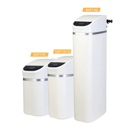 [SOFT-R1R1CR2]Fashionable Appearance Water Softener Touch Panel Water Softener Can Be Installed in the Kitchen