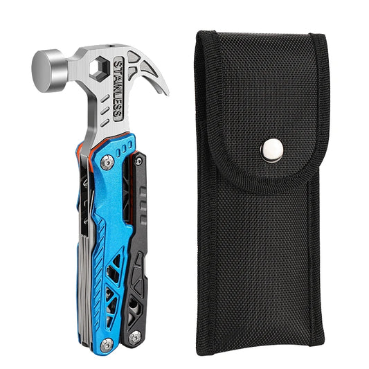 Hot Selling 18 in 1stainless Steel Multifunction Tool Pliers Camping Survival Multitool Hammer for Camping