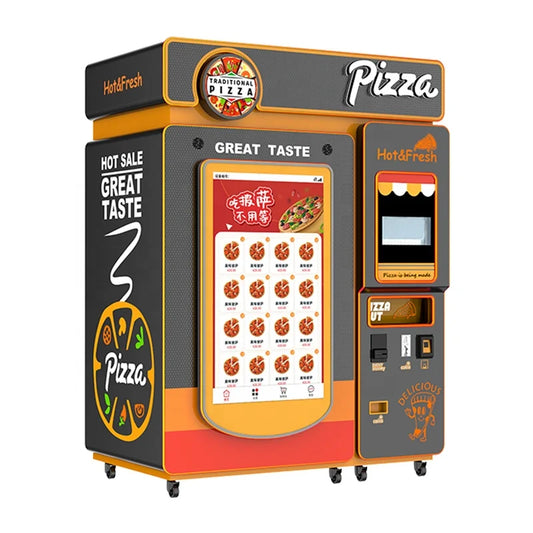 24H Fully Automatic Touch Screen Automatic Pizza Vending Machine Pizza Making Vending Machine