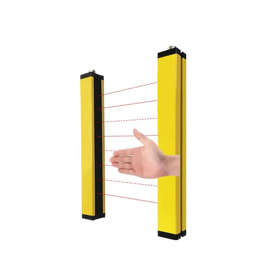LE Raun Body Protector Infrared Fence Alarm Ultra Long Distance Safety Light Curtain Switch Detect 25M 24v Dc PNP NPN Barrier