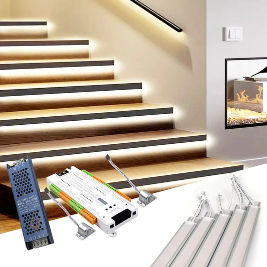 Smart Motion Sensor LED Stairway Lights