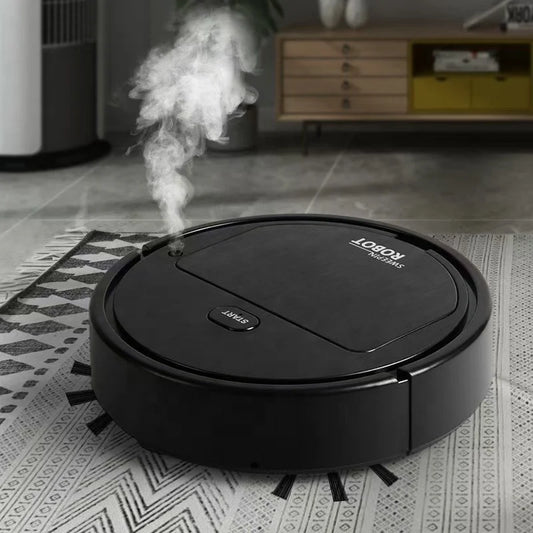 3 in 1 Sweeping Sucking Mopping Robotic Vacuum Cleaning Machine Rechargeable Wireless 1500pa Robot Vacuum Cleaner for Home