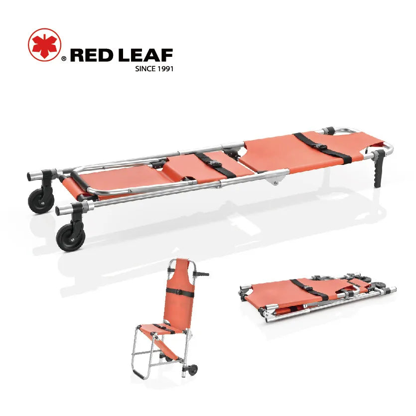 Ambulance Hospital Folding Stretcher for Sale Chair Stretcher Dimension YDC-1A12