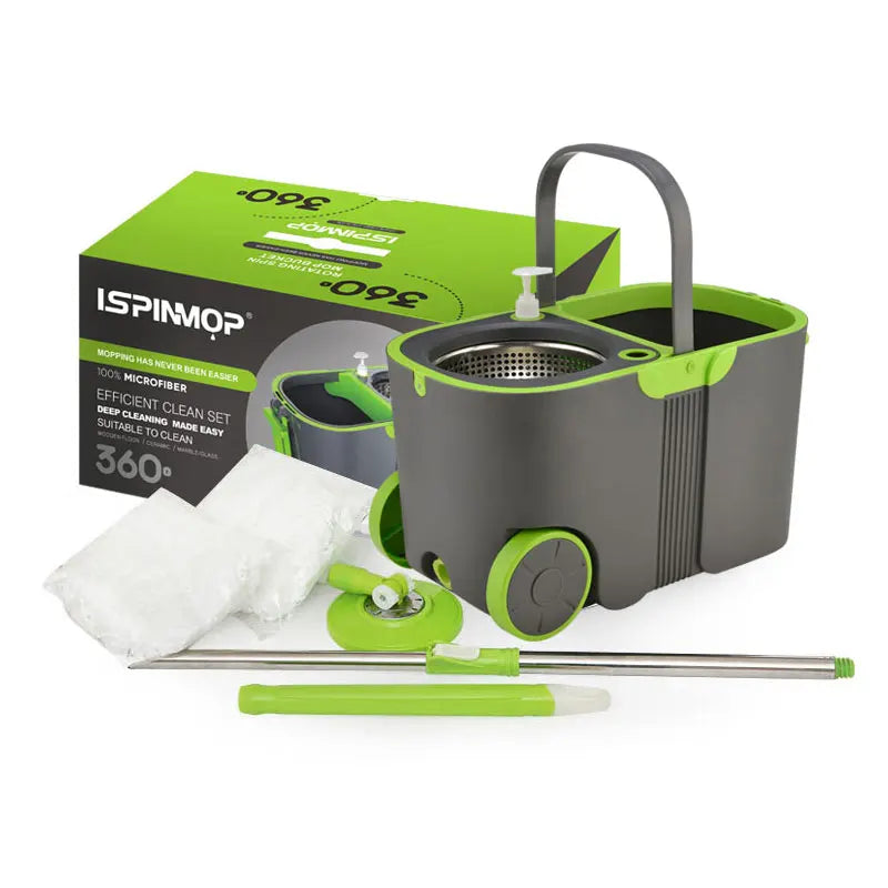 House Cleaning Set Floor Cleaning Household Bucket Spin Mops