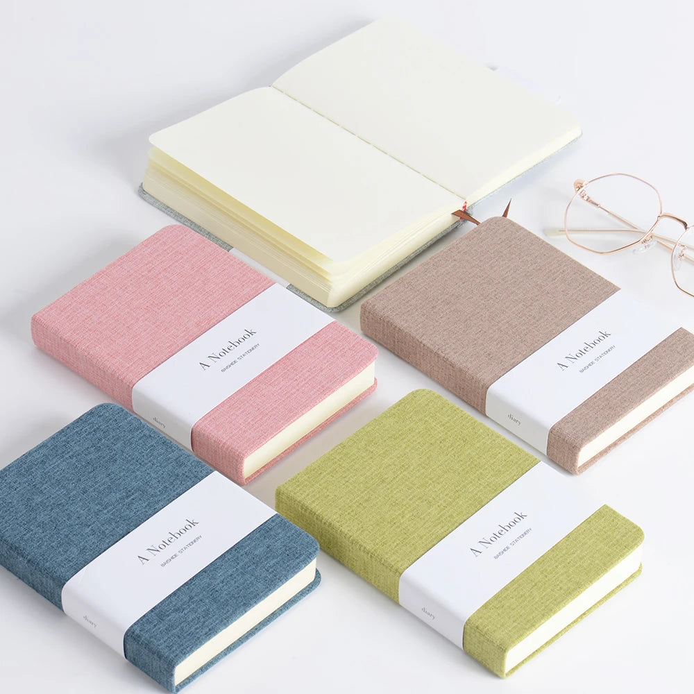 Multi-Color Portable Size Hardcover Notebook for Schedule Management Student Stationery and Office Meetings-Recommended