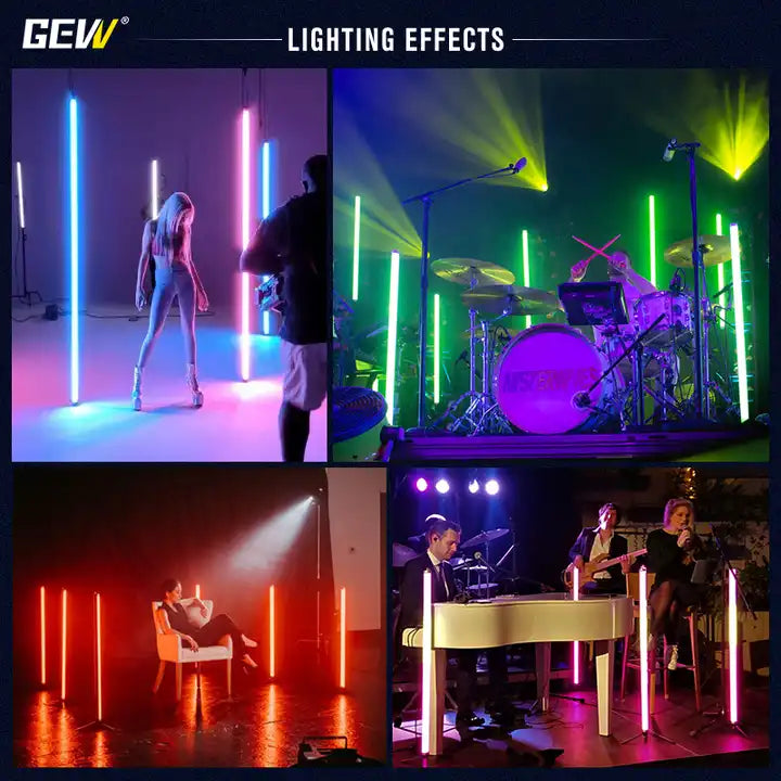 Dj Light Wireless Battery LED Pixel Tube Light For Stage Event