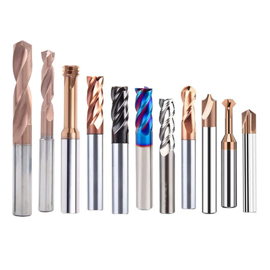 4 Flute CNC Machining Use Cutting Tools Tungsten Carbide End Mill Flat Milling Cutters