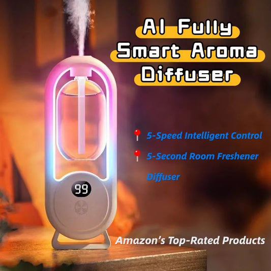 Commercial Smart 100㎡ Coverage Aroma Diffuser Machine Auto Spray APP Control Plastic Bulk Order Discount for Household Use