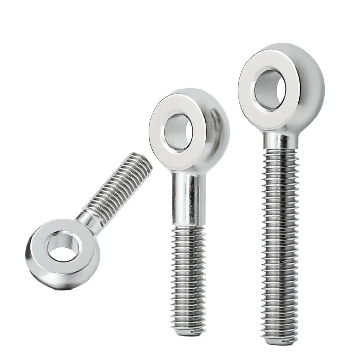 Fastener Factory M5 M6 M8 M10 Custom Stainless Steel Swivel Eye Bolt SS 304 316 316L DIN444 Lifting Eye Bolt