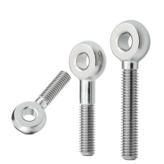 Fastener Factory M5 M6 M8 M10 Custom Stainless Steel Swivel Eye Bolt SS 304 316 316L DIN444 Lifting Eye Bolt