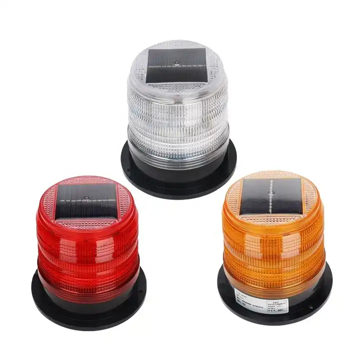 Solar Traffic Flash Led Warning Strobe