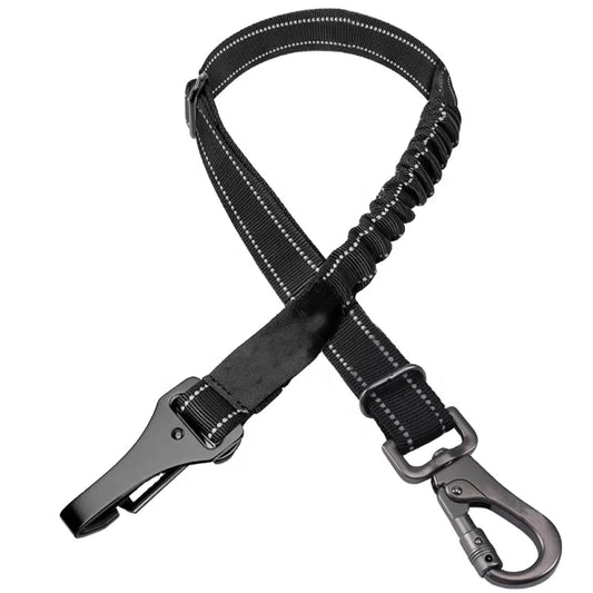 3-In-1 Adjustable Reflective Nylon Pet Seat Belt for Cat and Dog Accessory Safety Harness for Vehicle Vehicle Tool