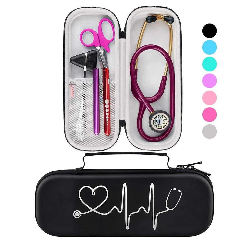 Carrying Stethoscope Case,Shockproof Travel Stethoscope Bag Compatible with 3M Littmann Stethoscope Fit for Nurses and Doctor