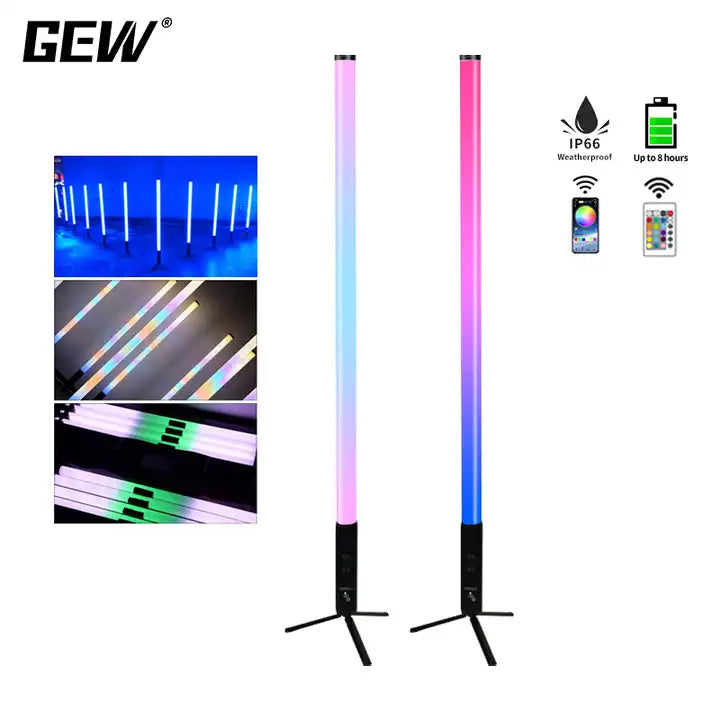 Dj Light Wireless Battery LED Pixel Tube Light For Stage Event