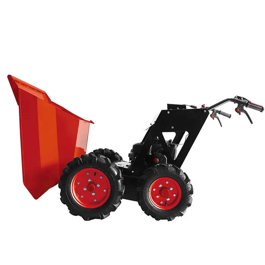 Power Barrow China 4x4 Farm Machine Petrol Mini Dumper 500kg
