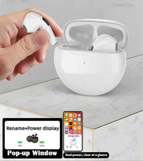 Wireless Charging Waterproof Headphone Touch Control Pro5 Earbuds