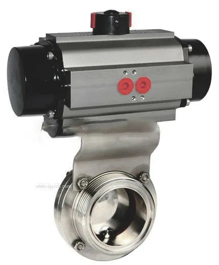 Double Acting at Pneumatic Rotary Valve Actuator