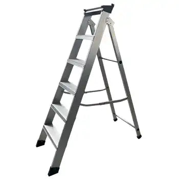 Safety Aluminum Standing Folding Step Ladder