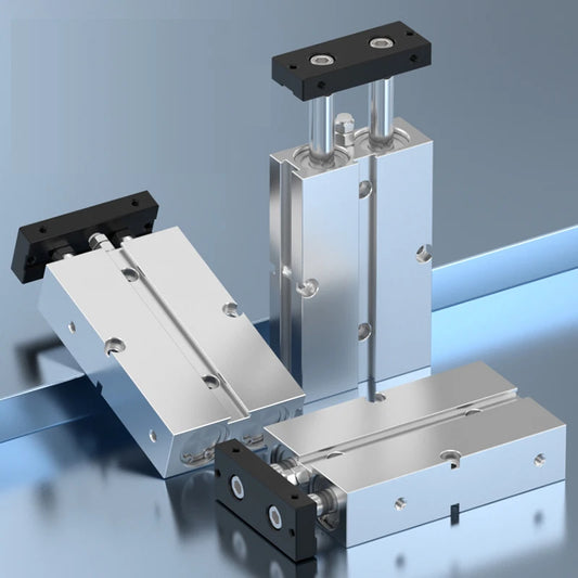 TN Series Twin-rod Cylinder Twin Pneumatic Air Cylinder air Small Pneumatic Pistons TN16/20*60X10X20X30X40X50X75X100X25S