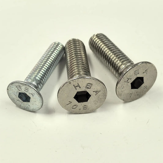 High-Grade DIN7991 Cap Screws Custom Sizes 10.9 Steel/Stainless Plain/Zinc/Black Finishes Carbon Steel Material