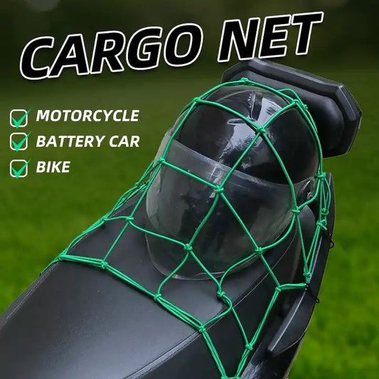 Universal Bungee Cargo Strong Net For Bike And Motorcycle Strong Straps