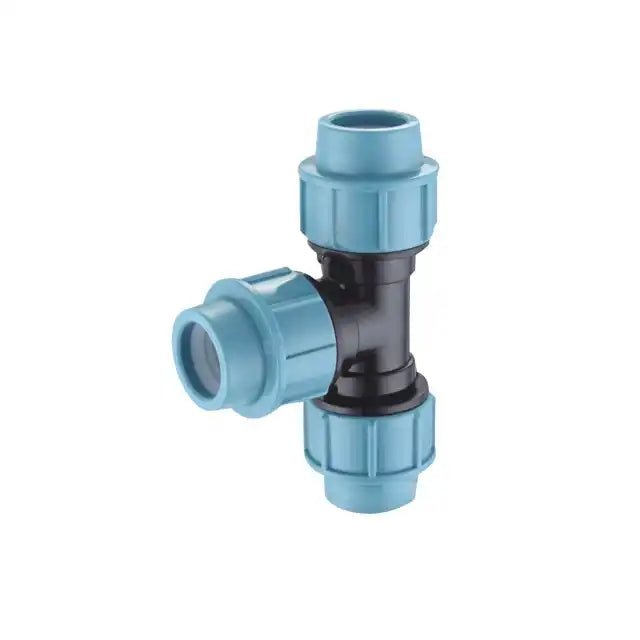 Hdpe Pipe Pn16 pp Compression Fitting With Brass Insert