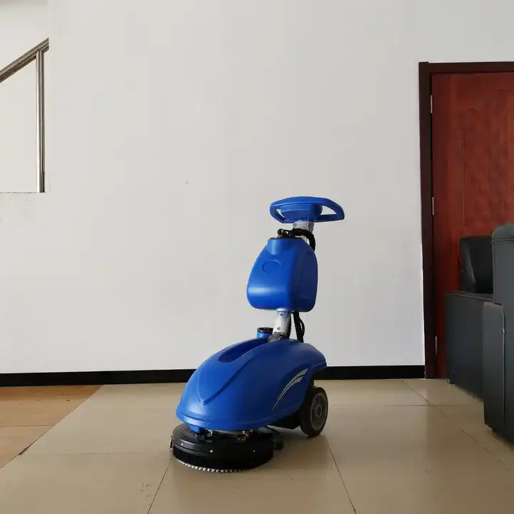 Industrial floor scrubbing machines for cleaning food shop floors VOL-350