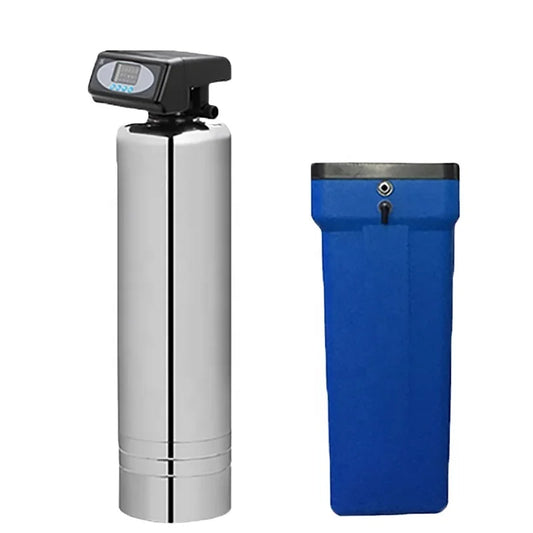 AUTO Stainless Steel Household Brine Tank Ion Exchange Central Water Filter Water Softener