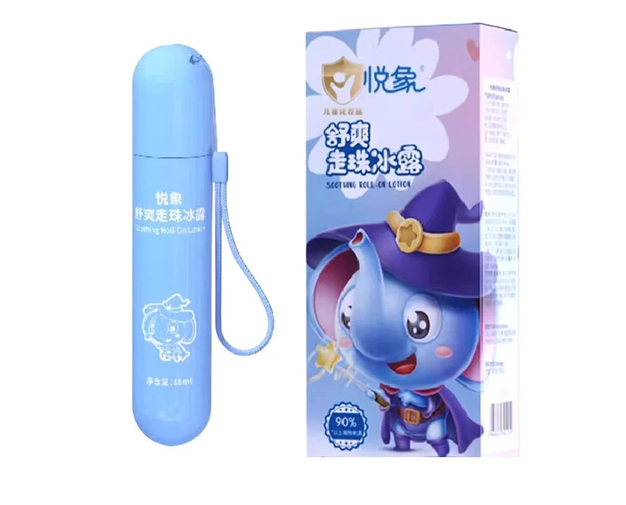 YueXiang Children's Roll-On Lotion Anti-Itching Cream for Mosquito Bite Relief Body Mosquito Repellent Care Cream