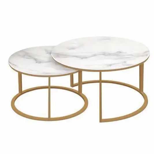 Luxury Living Room Furniture Round Coffee Table