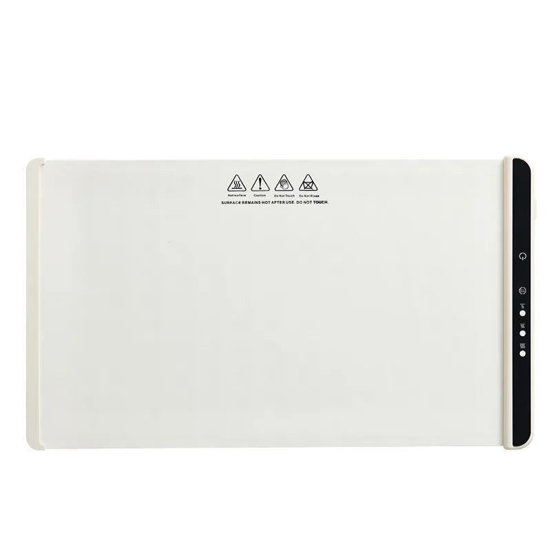 Silicone Food Warming Mat with Adjustable Temperature Food Warming Tray Foldable Design & Fast Heating Warming Plate