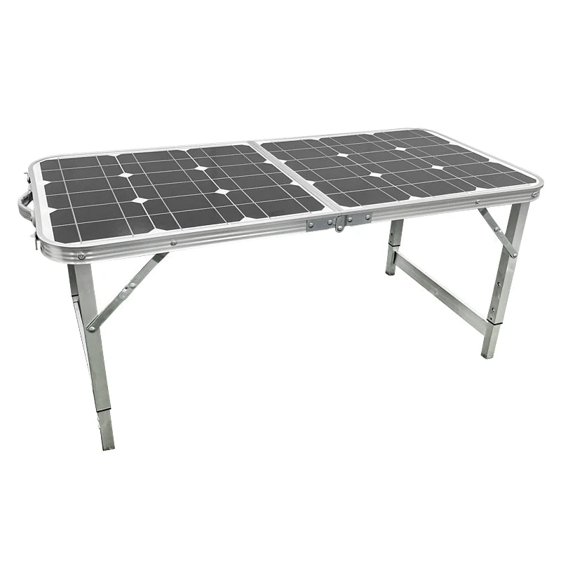 Mini Foldable Solar Panel Table 100W 12V/18V Solar Table Monocrystalline Paneles Solares for Camping
