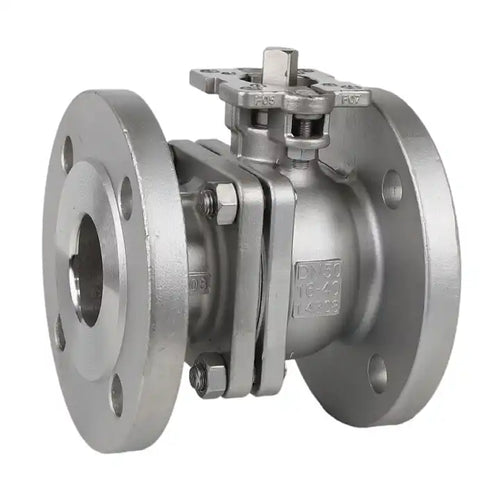 Standard Flange Ball Valve CF8 Stainless Steel Double Flanged Floating Ball