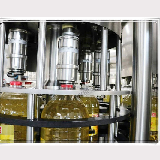 Complete Project Automatic Edible Cooking Oil Filling and Capping Machine