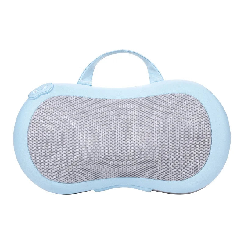 Full Shiatsu Hot Compress Kneading Body Massage Pillow Back Massager with Adjustable Heat Pillow Massager