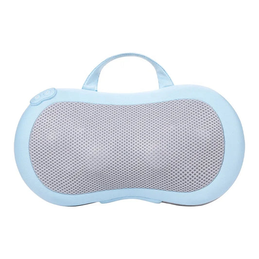 Full Shiatsu Hot Compress Kneading Body Massage Pillow Back Massager with Adjustable Heat Pillow Massager