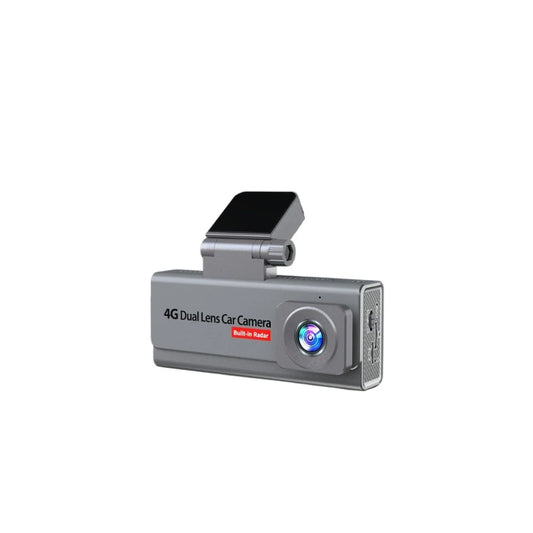 4G Vehicle Dash Camera Support GPS Two Way Audio Dual Lenses Front Camera(3MP) and Rear Camera(2MP) with Ucon App