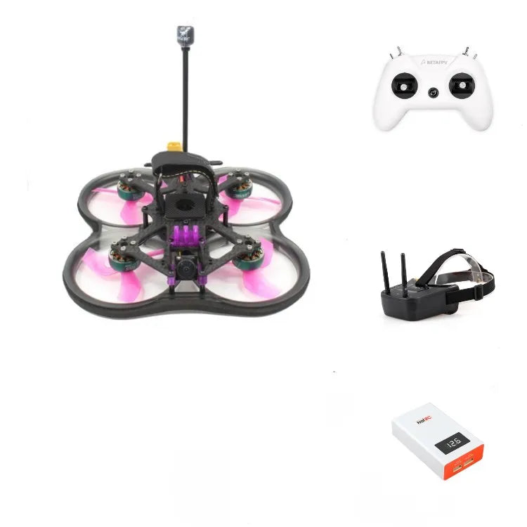 2.5inch Analog Version Tiny Whoop Drone Fpv Rtf Racing Mini Analog Version Fpv Racing Drone Set Mini Kit with Camera