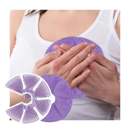 Factory Medical Reusable Pain Relief Breastfeeding Pack and Hot Cold Breast Therapy Packs for Nursing Mothers Gel Ice Pack