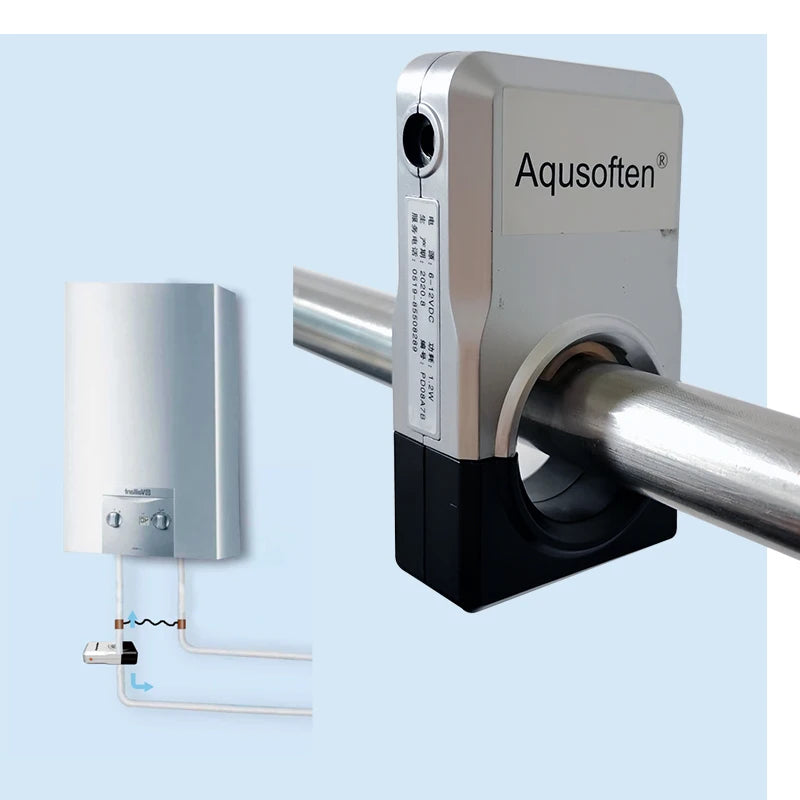 Domestic Electronic Magnetic Descaling Machine the Hard Water Pipes Descaler for Home System Hotels Softenersh