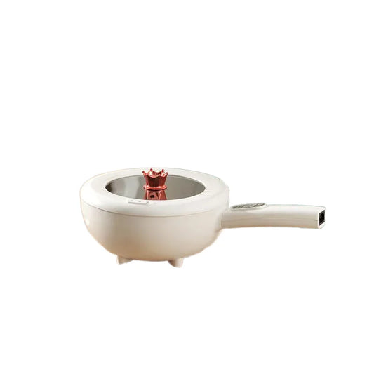Electric Wok with Non-Stick Multiple Functions for Home Use for Steaming Boiling Stir-Frying Pan-Frying for Household Hotel Use