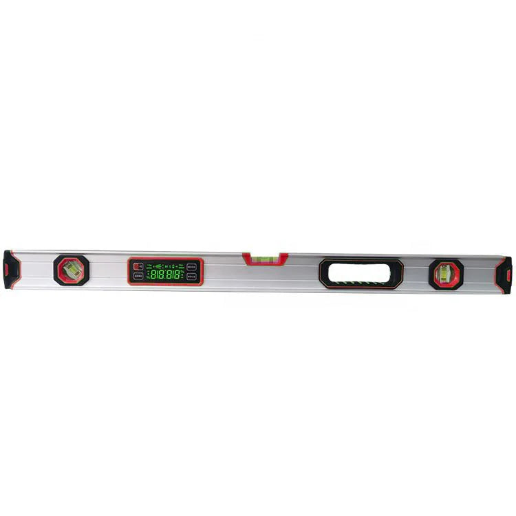 800mm/31.5In. LED Display Magnetic Aluminium Digital Spirit Level Torpedo Level Protractor, With IP54 Dust/Water Resistant Level