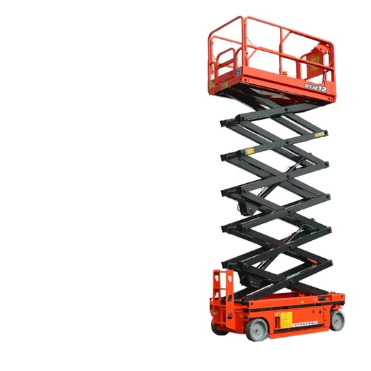 6m 8m 10m 12m 14m 16m Automatic Skylift Mobile Lifter Scaffolding Hydraulic Scissor Lift Tables Platform for Aerial Work