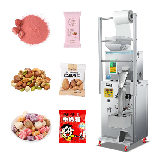 Machines for Small Businesses Spice Sachet Dehydrated Fruits and Vegetables Bag Bean Grain Nut Food Weighing Packing Machine