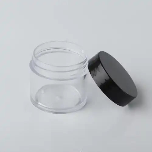 Round Jar 30 Ml PS Plastic Empty Cosmetic Packaging Bottle