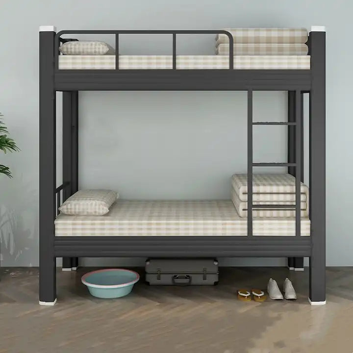 Double Decker Metal Bed WITH STAIRS