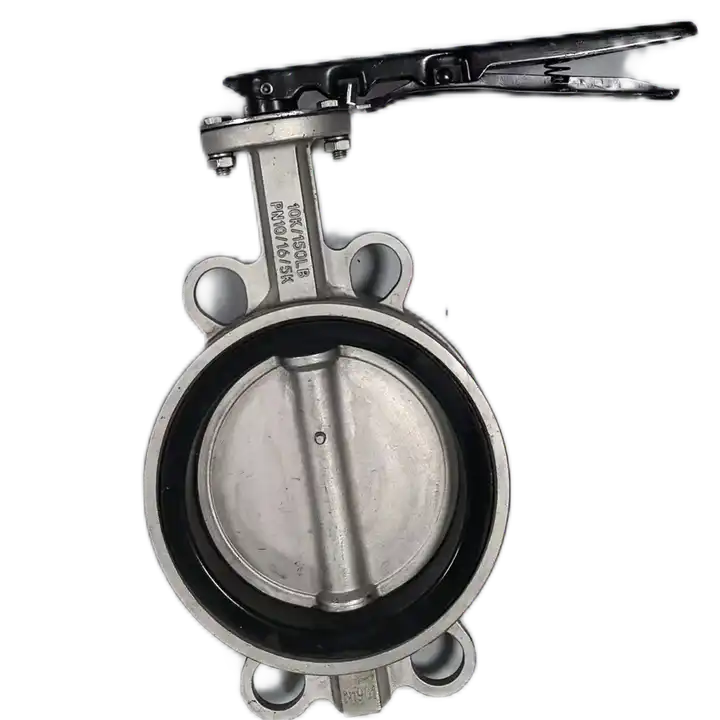 Water system Manual clamping butterfly valve D71X-10P 304 Material