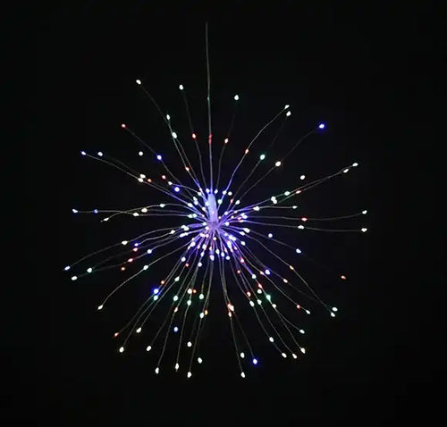 Starburst Led Fireworks Tree String Fairy Light Low Voltage Wedding Decorative Flashing Light